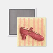 Red Shoe Magneet (Voorkant / Achterkant)