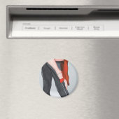 Red Shoe Tango Magneet (Insitu (Vaatwasser))