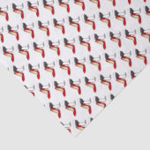 Red Shoes And Red Wine Tissue Paper Tissuepapier (Detail)