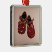 Red Shoes Metalen Ornament (Rechts)