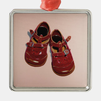 Red Shoes Metalen Ornament
