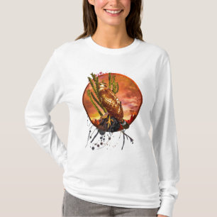 Red Shoulged Hawk LAATSTE DESERT LIGHTS T-Shirt