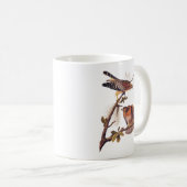 Red Shoulked Hawk Audubon Bird of Prey Koffiemok (Voorkant rechts)