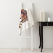 Red Shoulked Hawk Audubon Bird of Prey Sherpa Deken (In situ)