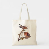 Red Shoulked Hawk Audubon Bird of Prey Tote Bag (Achterkant)