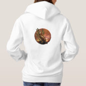 Red Shoulked Hawk LAATSTE DESERT LIGHTS Hoodie (Achterkant)