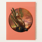 Red Shoulked Hawk LAATSTE DESERT LIGHTS Planner (Achterkant)