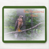 Red Shoulked Hawk Muismat (Voorkant)