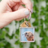 Red Shoulked Hawk Sleutelhanger (Hand)