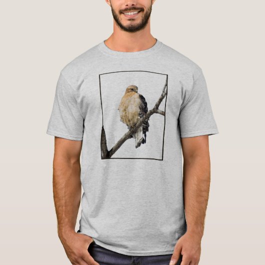Red Shoulked Hawk T-shirt (Voorkant)