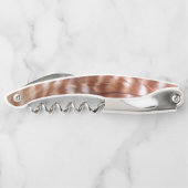 Red Shouloned Hawk Feathers Corkschroef Kurkentrekker (Achterkant)