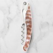 Red Shouloned Hawk Feathers Corkschroef Kurkentrekker (Voorkant)