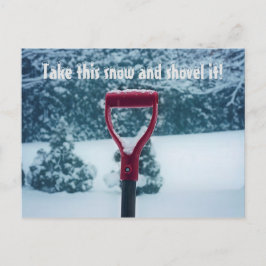 Red Shovel briefkaart