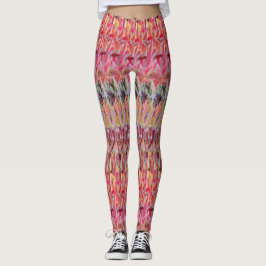 Red Shred Switchback-leggings Leggings