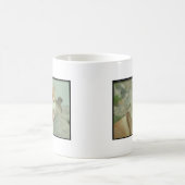 Red Siberian Husky Koffiemok (Center)