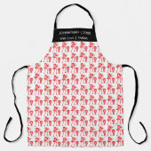 Red Silhouette Dance Schort (Voorkant)