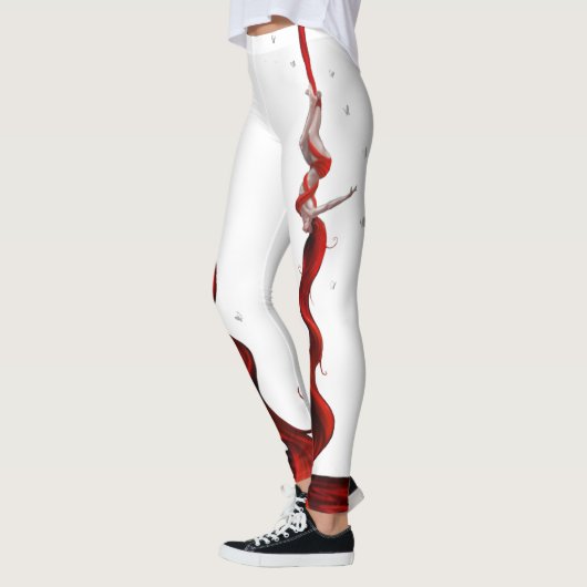 Red Silks Artist Yoga Leggings (beide benen) (Links)