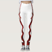 Red Silks Artist Yoga Leggings (beide benen) (Voorkant)