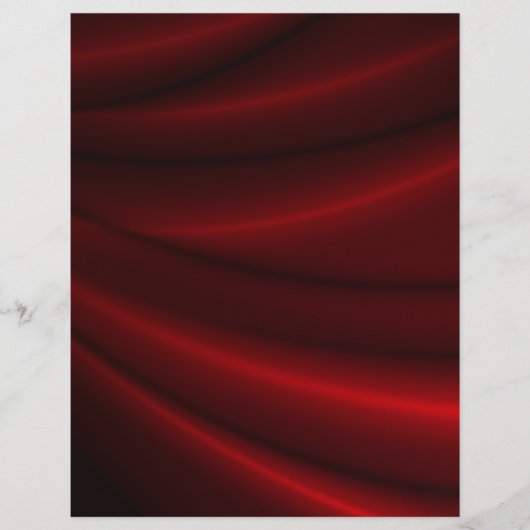 Red Silky Background Flyer (Voorkant)