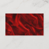 Red Silky Visitekaartje (Achterkant)