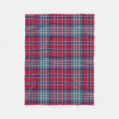 Red Silver en Blue Pset Fleece Deken (Voorkant)