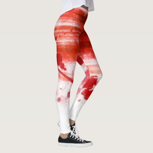 Red Sined Halloween Leggings (Rechts)