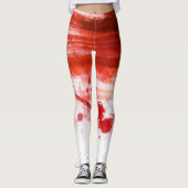 Red Sined Halloween Leggings (Voorkant)