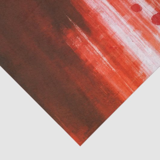 Red Sined Halloween Tissuepapier (Detail)