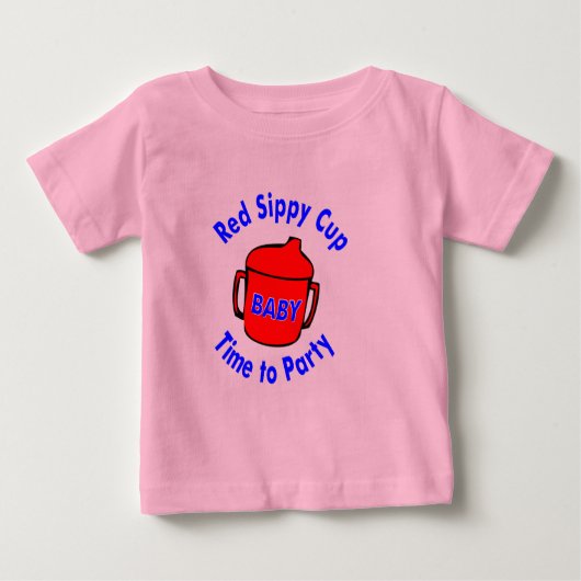 Red Sippy Cup Shirt (Voorkant)