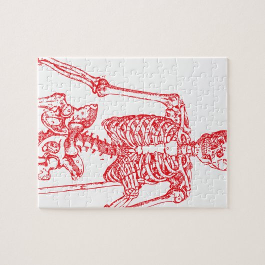 Red Skeleton Legpuzzel (Horizontaal)