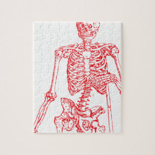 Red Skeleton Legpuzzel
