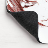 Red Sketchwork Mousepad Muismat (Hoek)