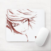 Red Sketchwork Mousepad Muismat (Met muis)