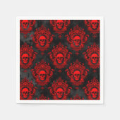 Red Skull en Gothic Black Servet (Voorkant)