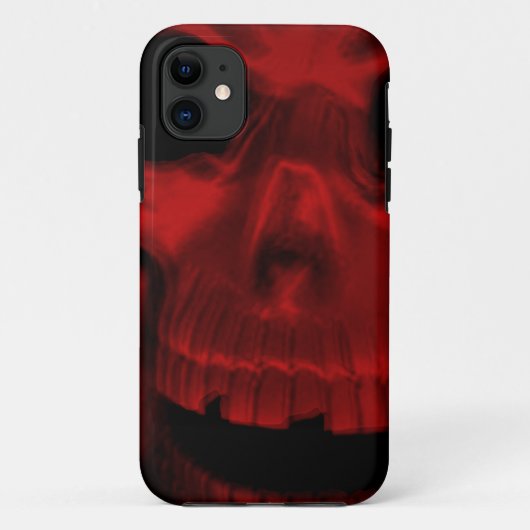 Red Skull I Phone 5 Hoesje (Achterkant)