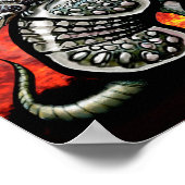 Red Sky Armadillos Poster (Hoek)