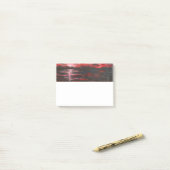 Red Sky bij nacht Post-it® Notes (Op bureau)
