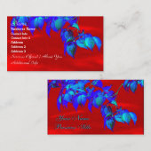 Red Sky Blue laat Visitekaartjes (Voorkant / Achterkant)