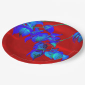 Red Sky Blue leveert papieren Borden Bordje (Gekanteld)