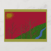 Red Sky Briefkaart (Voorkant)