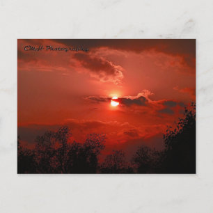 Red Sky Briefkaart
