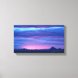 Red Sky- Canvas Afdruk