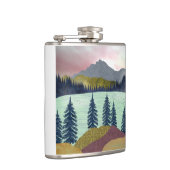 Red Sky Lake Landscape Heupfles (Rechts)