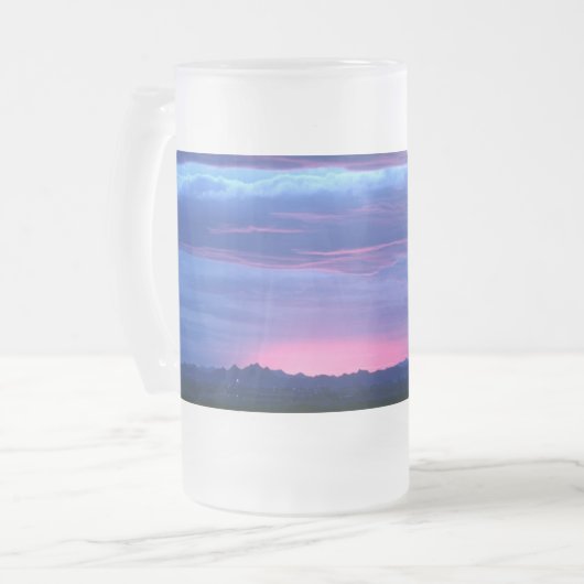 Red Sky - Matglas Bierpul (Voorkant links)