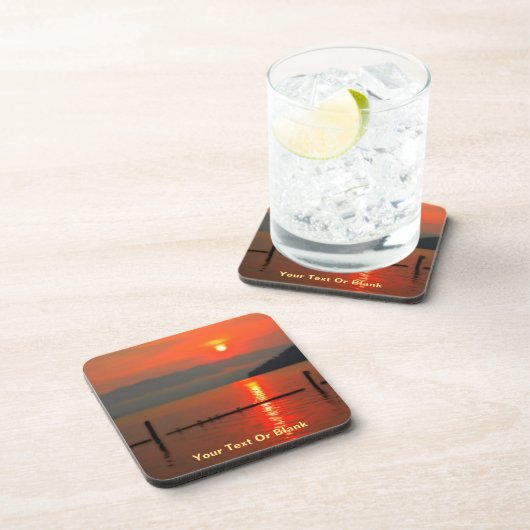 Red Sky om 's morgens Bier Onderzetter (Rechterzijde)
