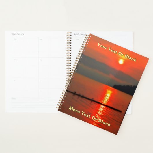 Red Sky om 's morgens Planner (Display)