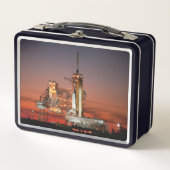 Red Sky voor Space Shuttle Atlantis Lancering (Voorkant)