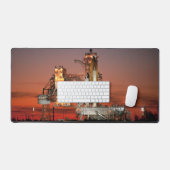 Red Sky voor Space Shuttle Atlantis Lancering Bureaumat (Keyboard & Muis)