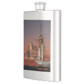 Red Sky voor Space Shuttle Atlantis Lancering Flacon (Links)