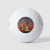 Red Sky voor Space Shuttle Atlantis Lancering Golfballen (Voorkant)
